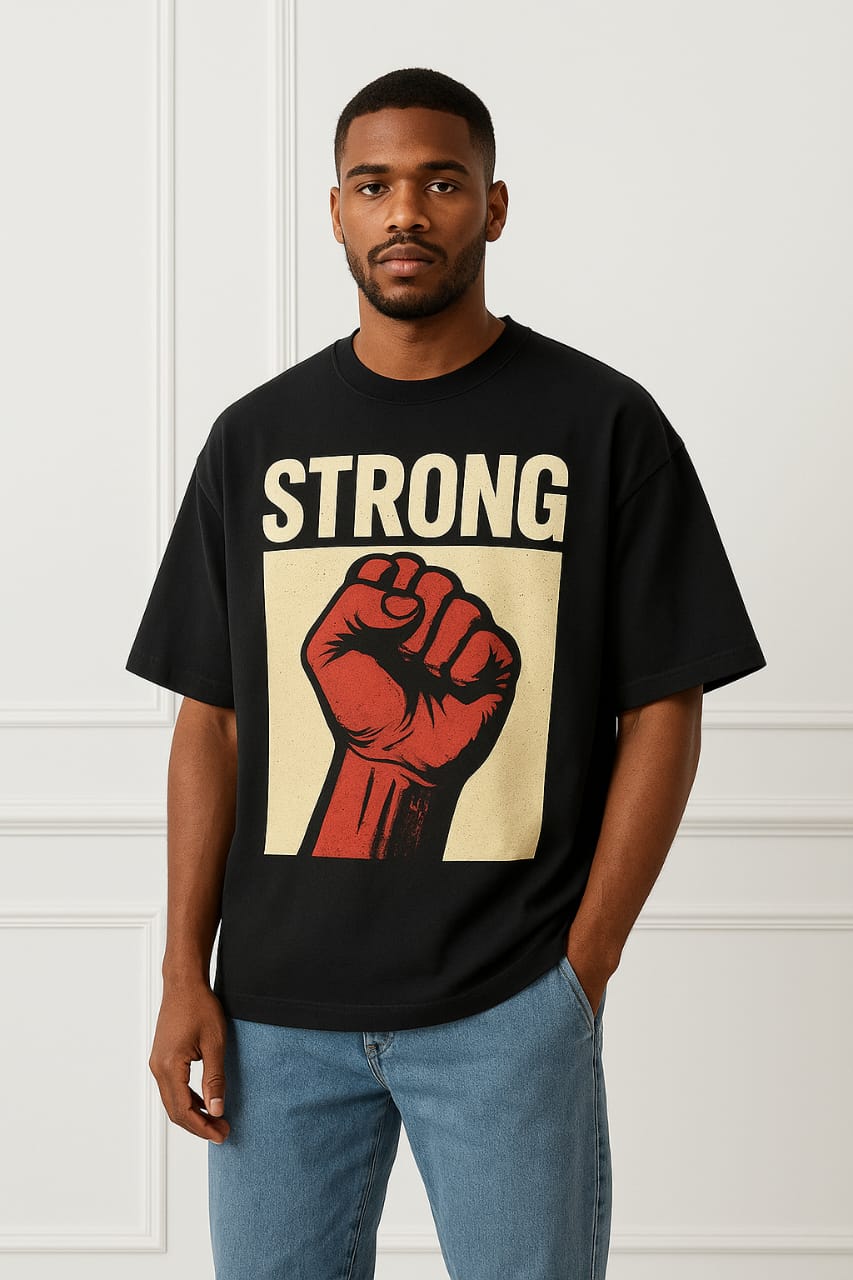 Fist Drop Shoulder T-shirt