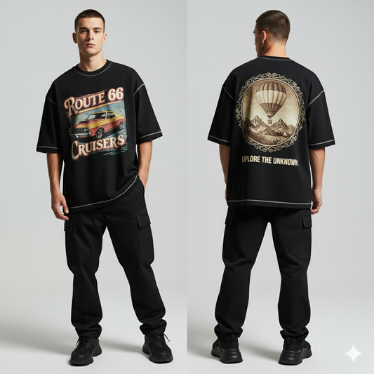 Safar Drop Shoulder T-shirt