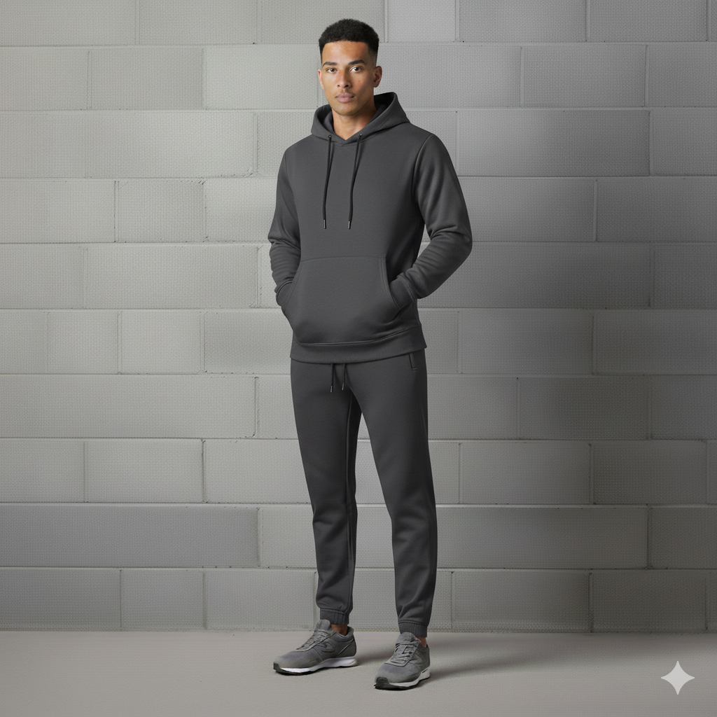 Grey Basic Tracksuit
