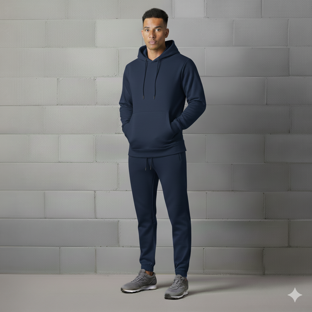 Navy Basic Tracksuit