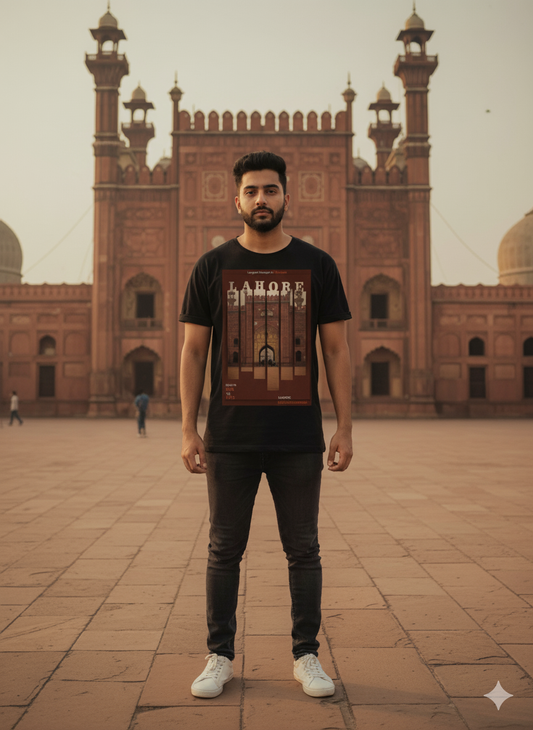 Mughal Drop Shoulder T-shirt