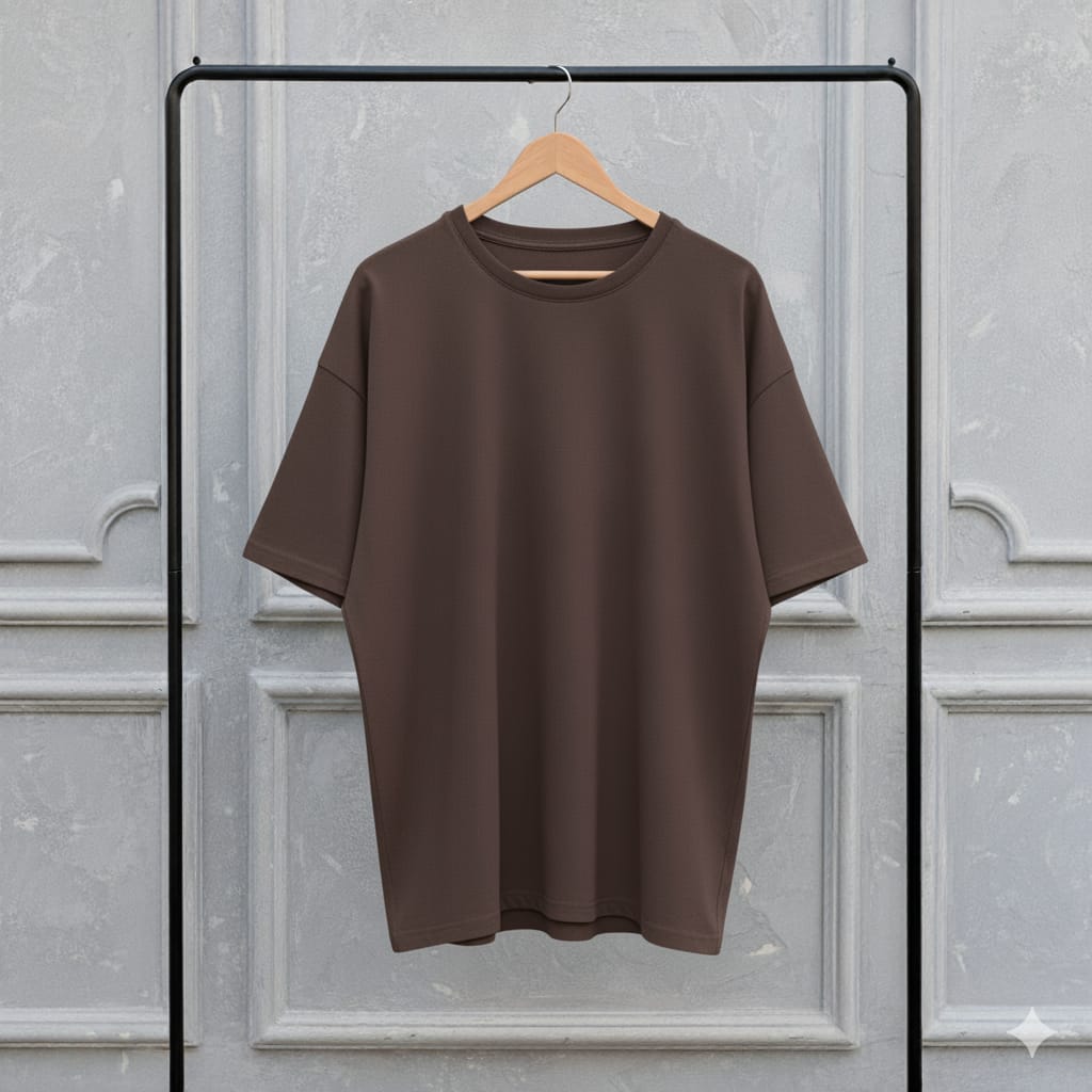 Everyday Plain Drop Shoulder T-Shirt