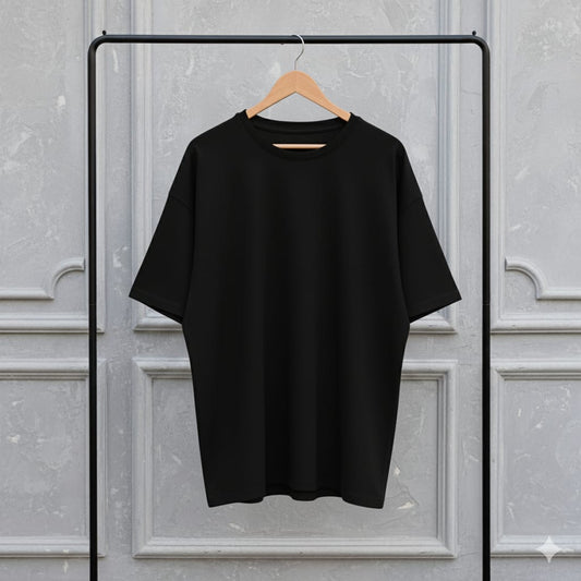 Everyday Plain Drop Shoulder T-Shirt