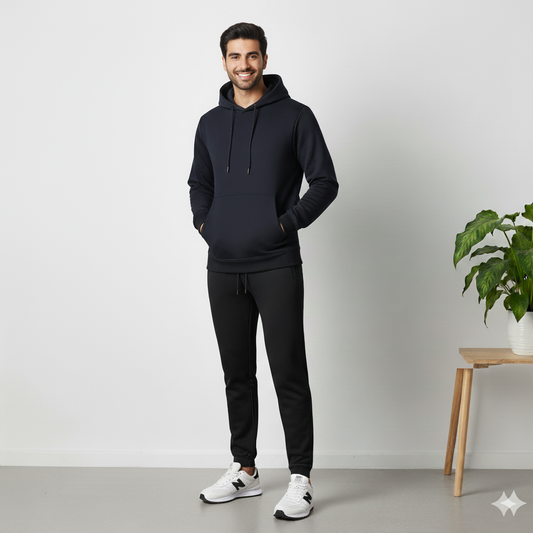 Black Basic Tracksuit