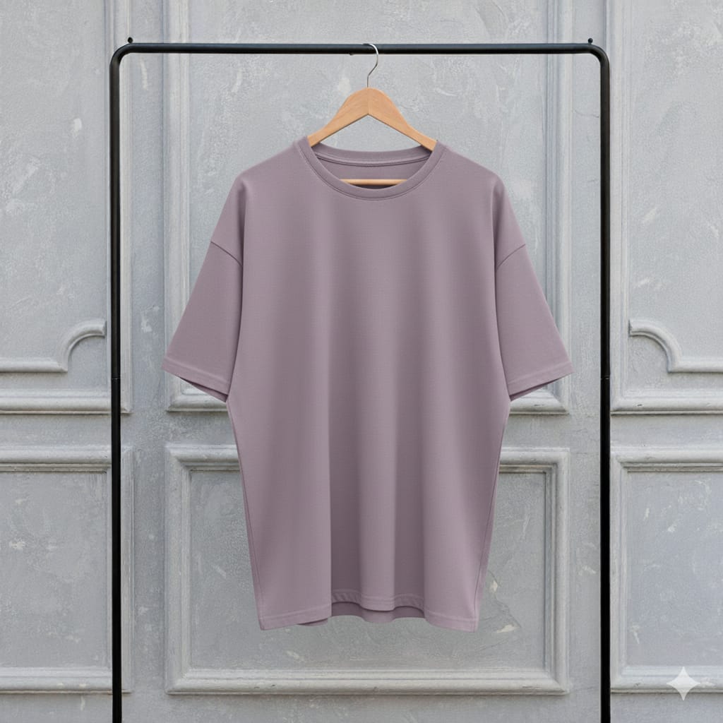 Everyday Plain Drop Shoulder T-Shirt