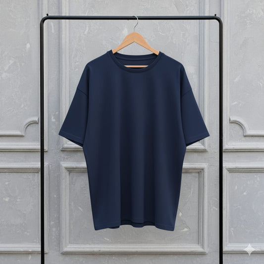 Everyday Plain Drop Shoulder T-Shirt