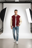 Maroon Baseball Jacket