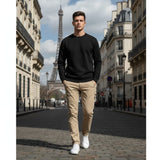 Black Basic Sweatshirt