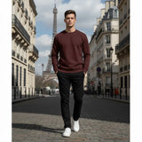 Maroon Basic Sweatshirt
