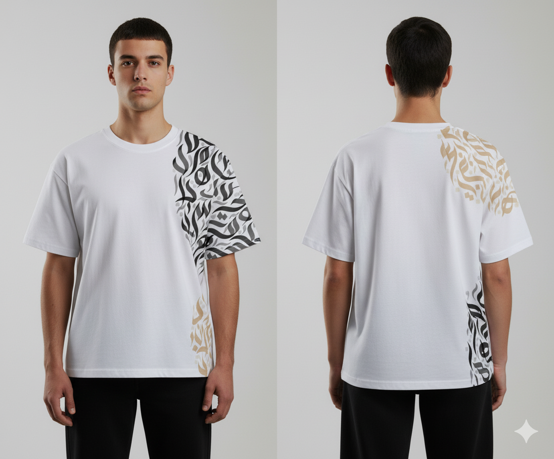 Khatt Drop Shoulder T-shirt
