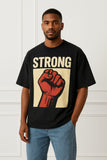 Fist Drop Shoulder T-shirt
