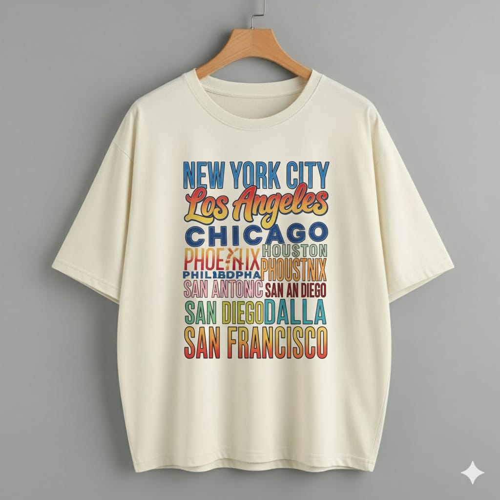 Global Drop Shoulder T-shirt