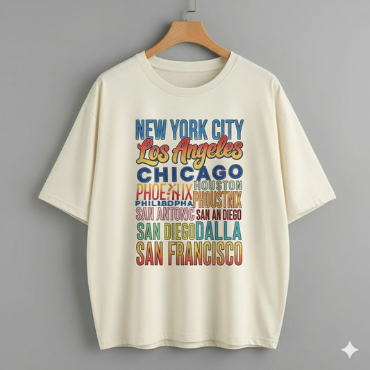 Global Drop Shoulder T-shirt