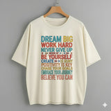 Goals Drop Shoulder T-shirt