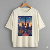 Eiffel Drop Shoulder T-shirt