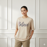 Believe Drop Shoulder T-shirt