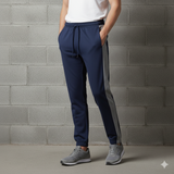Navy & Grey Contrast Trouser