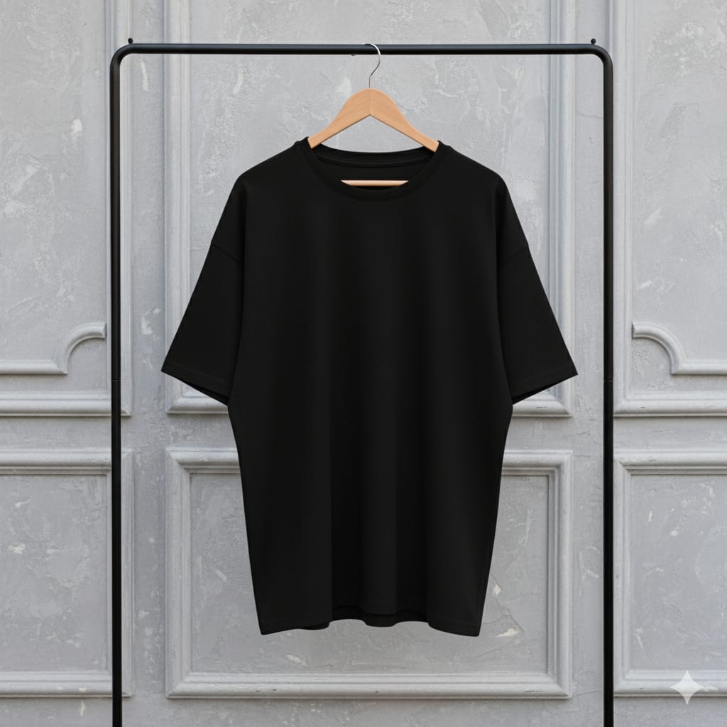 Everyday Plain Drop Shoulder T-Shirt