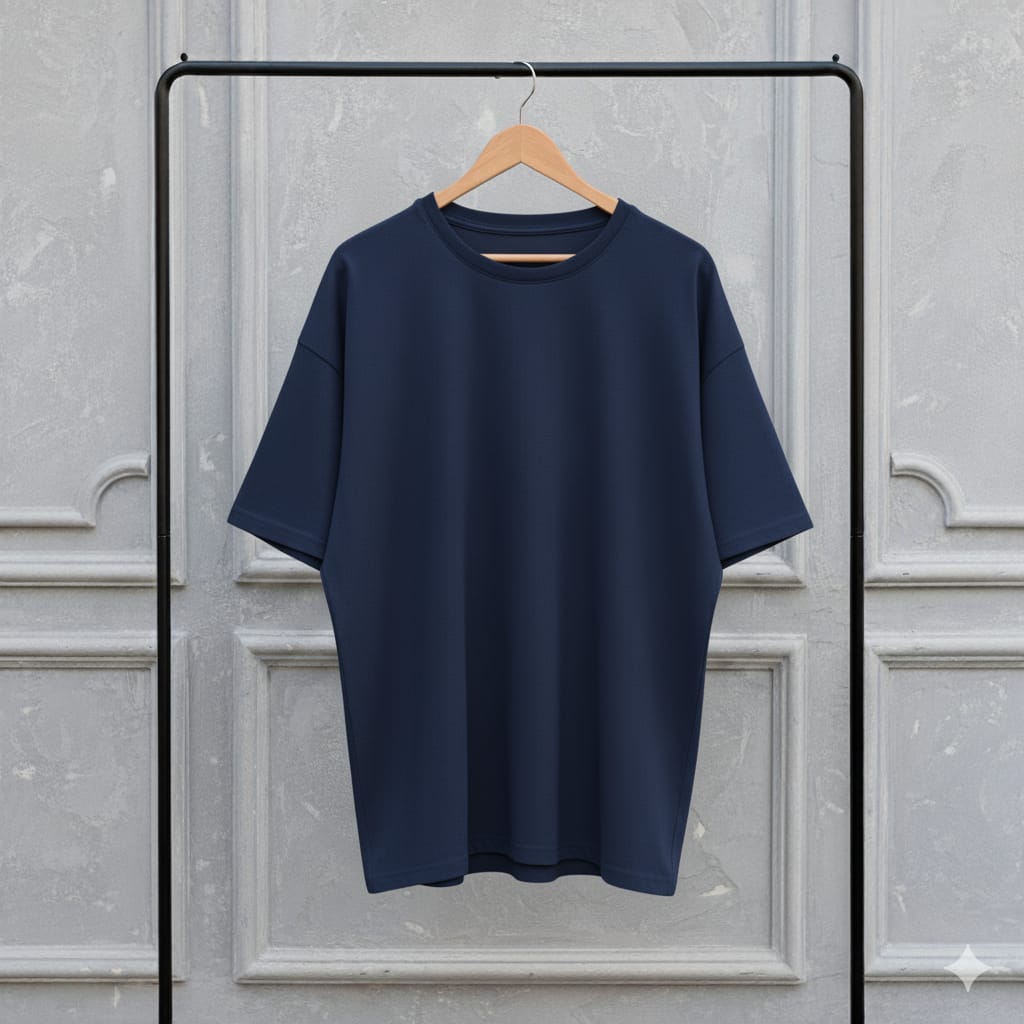 Everyday Plain Drop Shoulder T-Shirt