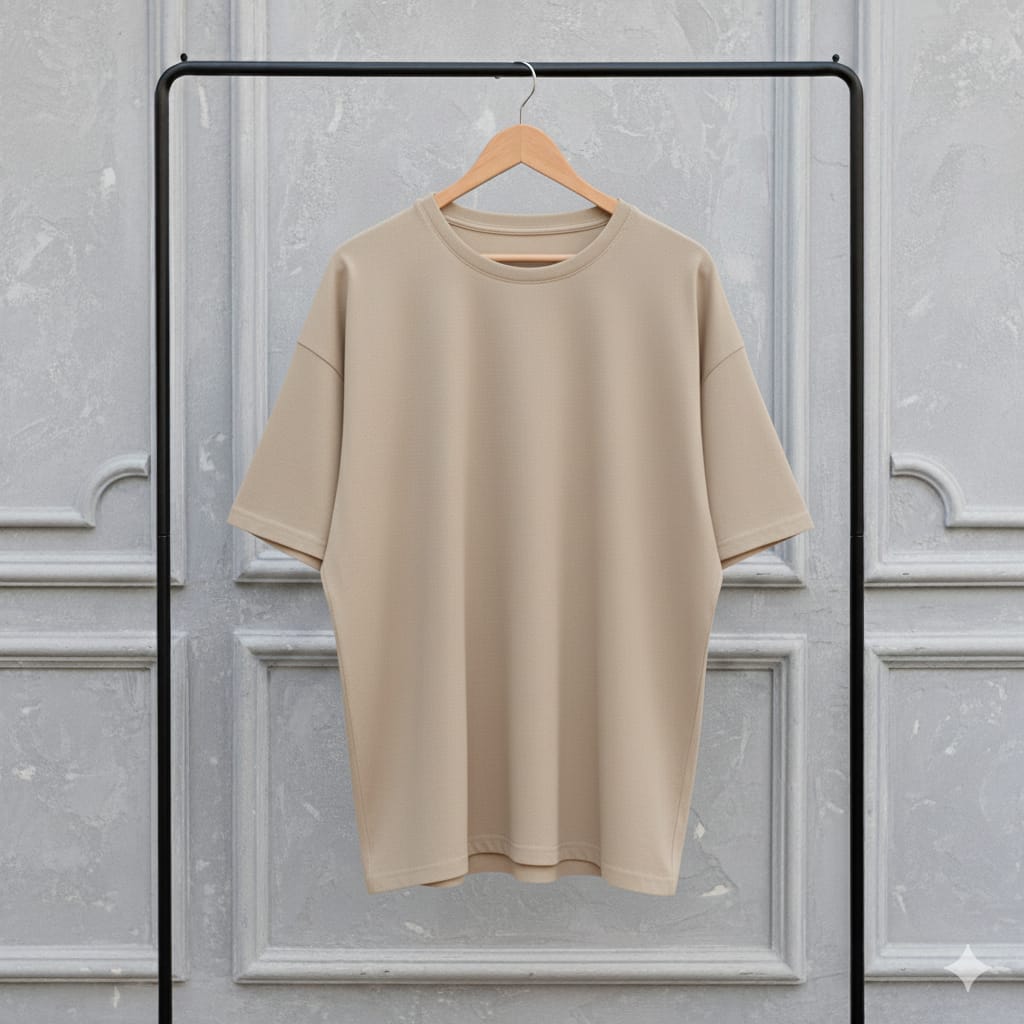 Everyday Plain Drop Shoulder T-Shirt